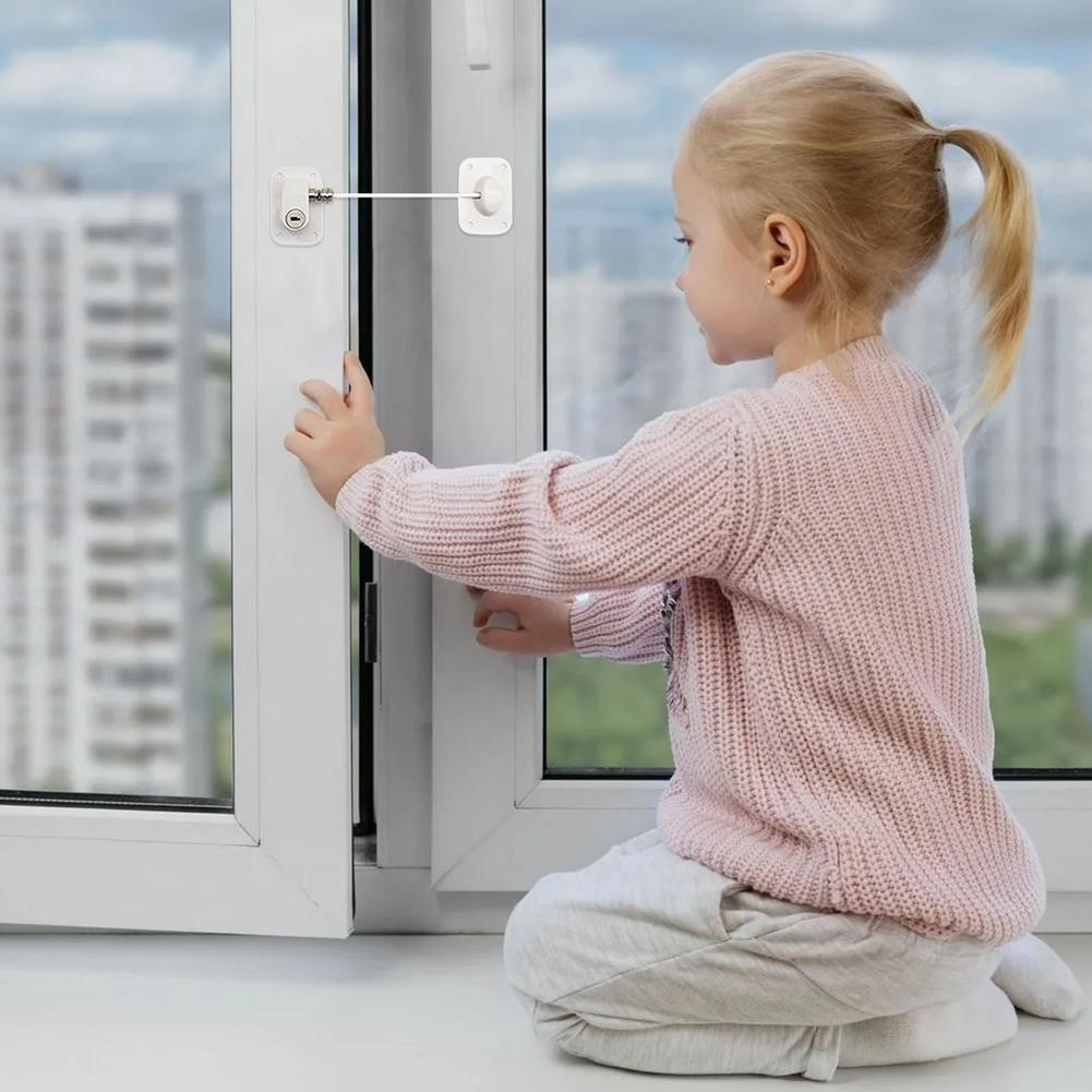 Kindersicherheits-Klebefenster-Schrankverschluss | Karnz