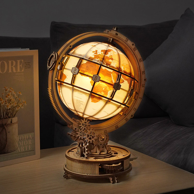 3D-Puzzle Leuchtender Globus | Karnz