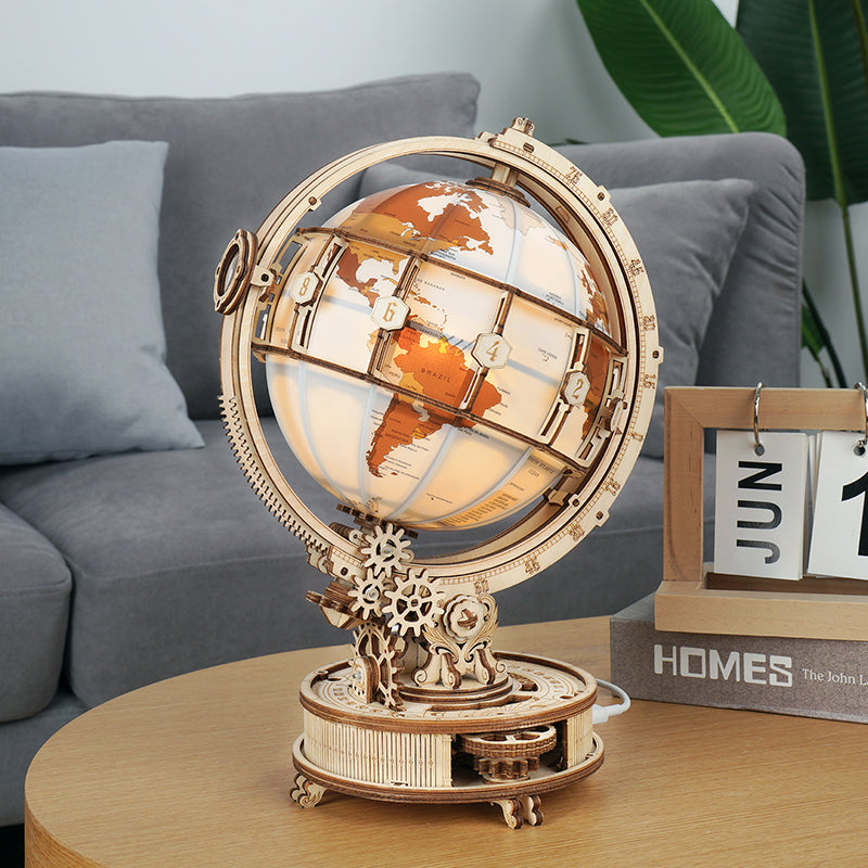 3D-Puzzle Leuchtender Globus | Karnz