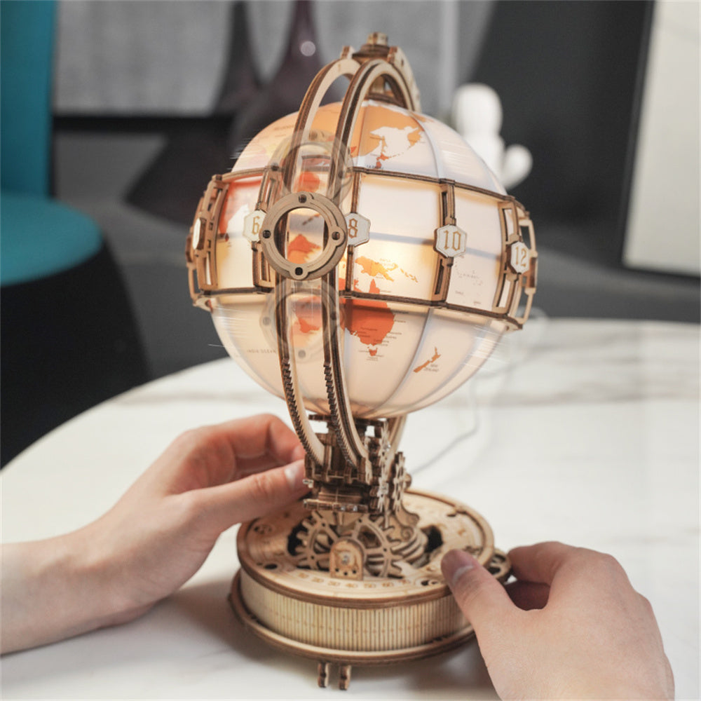 3D-Puzzle Leuchtender Globus | Karnz