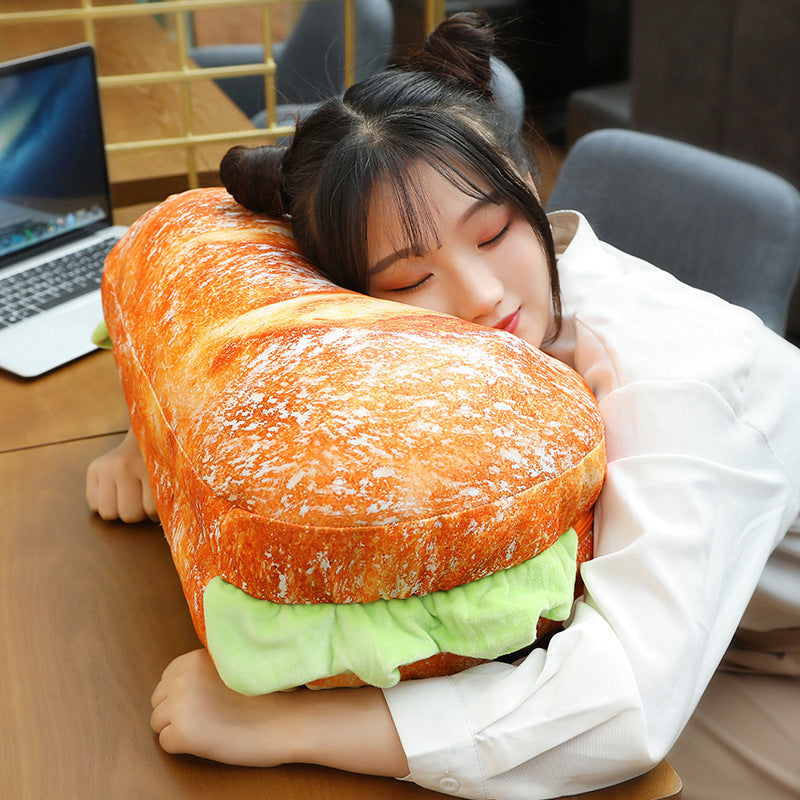 2in1 Bequemer Hamburger Kissen Sitzkissen | Karnz
