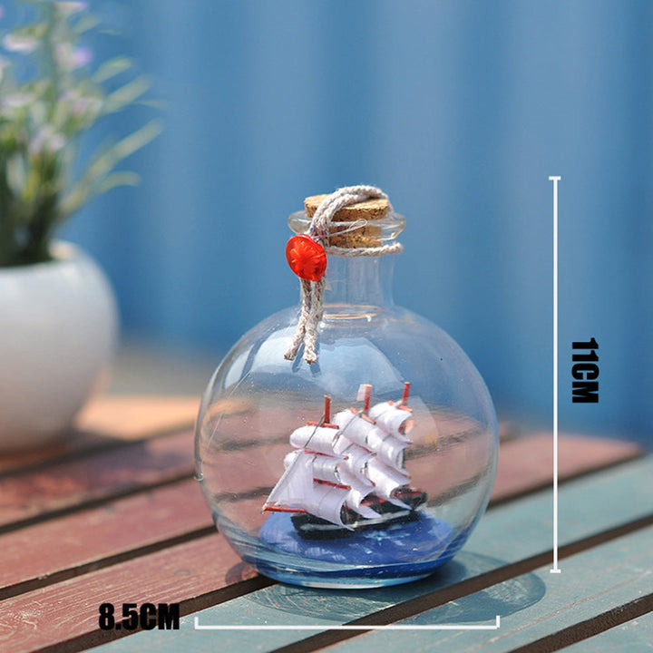 Kreative Glasflasche Schiff | Karnz