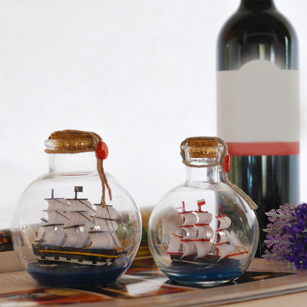 Kreative Glasflasche Schiff | Karnz