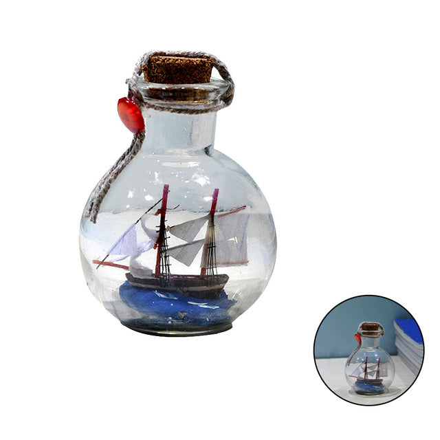 Kreative Glasflasche Schiff | Karnz