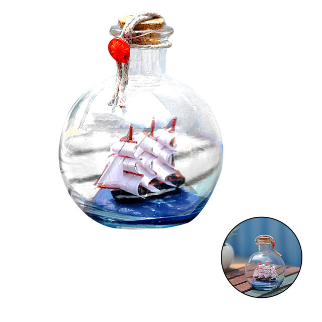 Kreative Glasflasche Schiff | Karnz