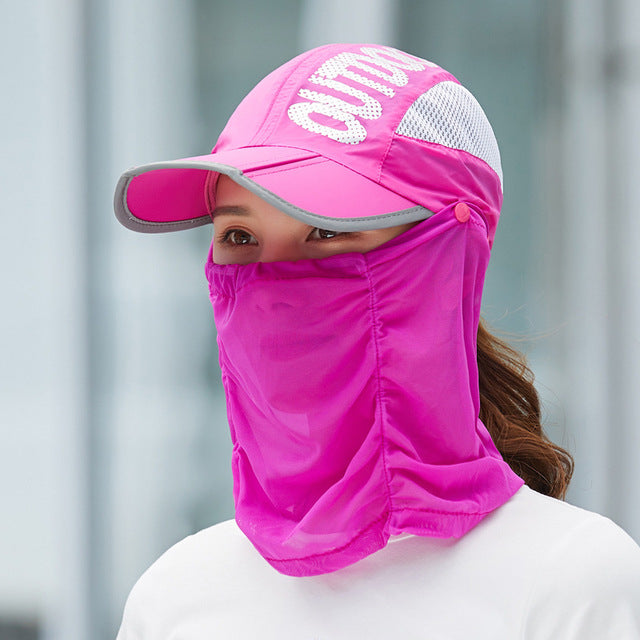 Anti-Ultraviolet Outdoor Atmungsaktive Sommermaske Hut | Karnz