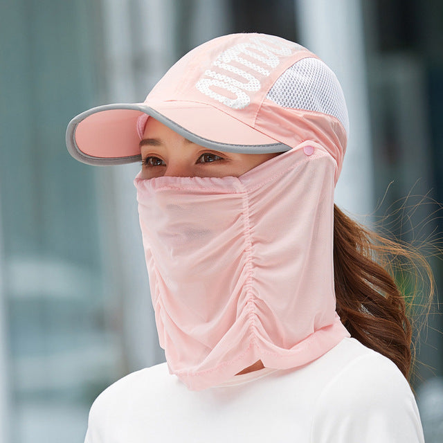 Anti-Ultraviolet Outdoor Atmungsaktive Sommermaske Hut | Karnz