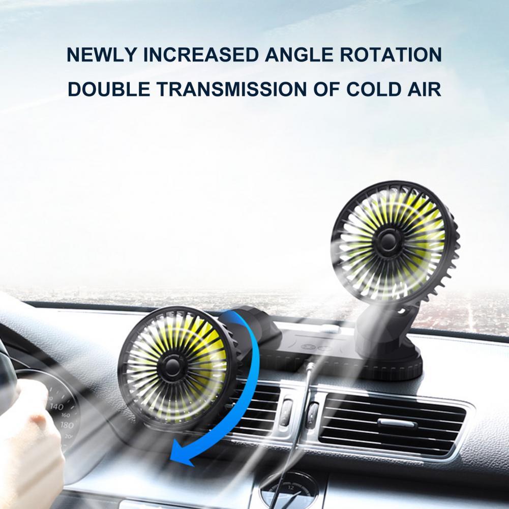 Auto Armaturenbrett Doppel-USB Kühlventilator | Karnz