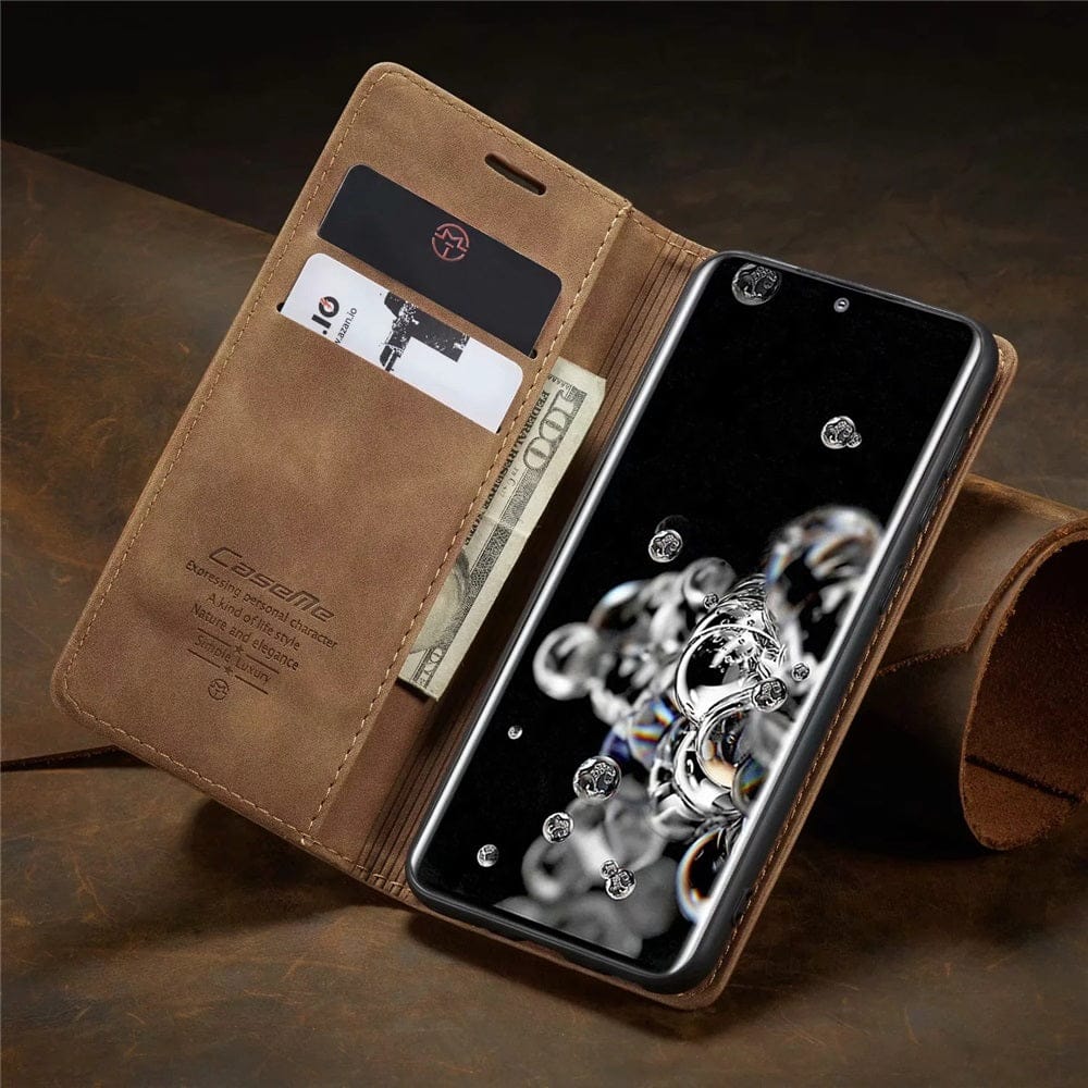 Brieftaschenhülle für Samsung Galaxy A14/A53/A54/A73/S20Ultra/S20Plus/S20/S21Ultra/S21Plus/S21/S21FE/S22Ultra/S22Plus/S22/S23Ultra/S23Plus/S23/S24Plus/S4 – Klapphülle