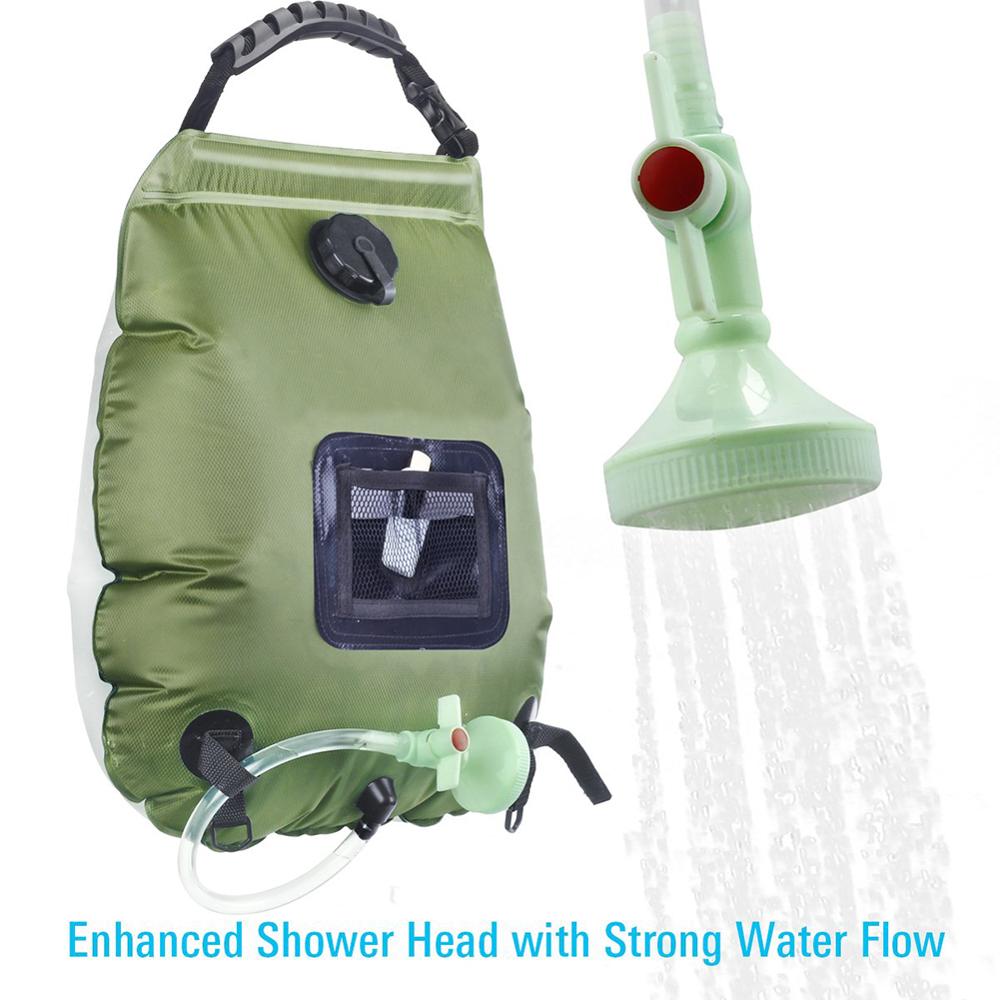 Soar-Powered Tragbare Reise-Heißwasserdusche Tasche | Karnz