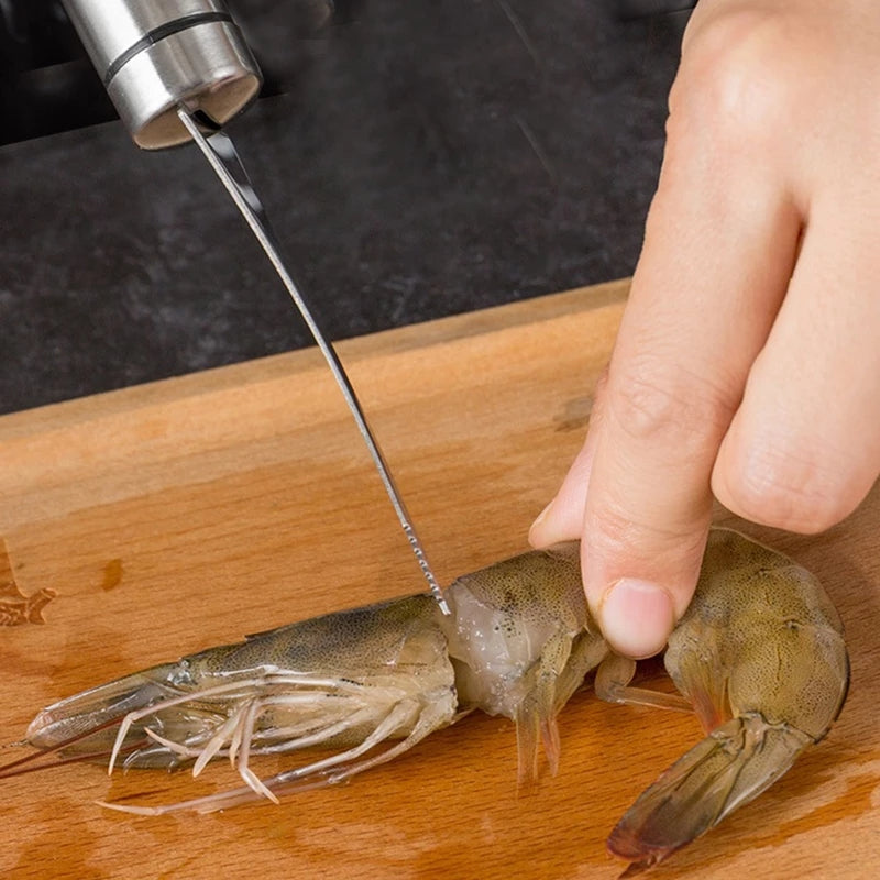 Shrimp Cleaner Edelstahl Schneider