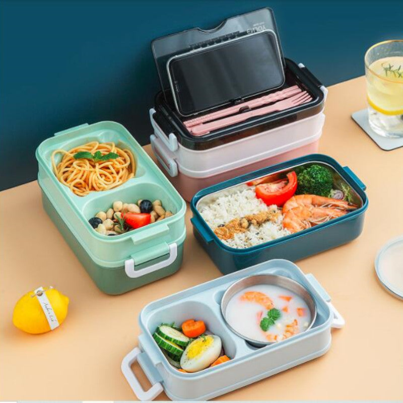 Doppelschicht auslaufsichere Suppenschüssel Lunchbox | Karnz