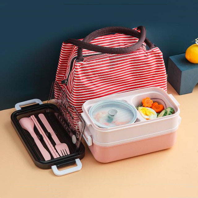 Doppelschicht auslaufsichere Suppenschüssel Lunchbox | Karnz
