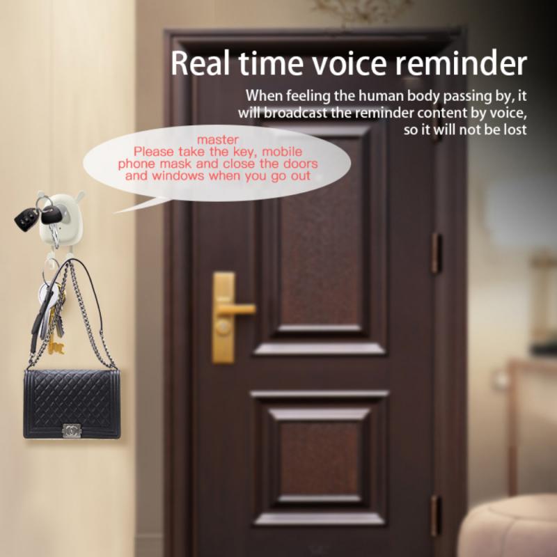 Cartoon Elf Sensor Voice Reminder Schlüsselhaken | Karnz
