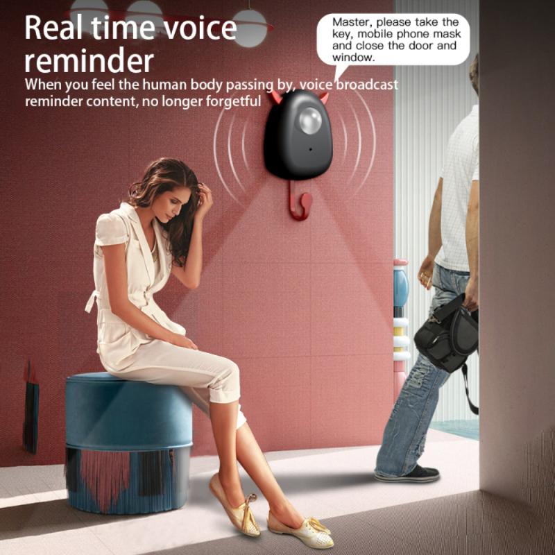 Cartoon Elf Sensor Voice Reminder Schlüsselhaken | Karnz