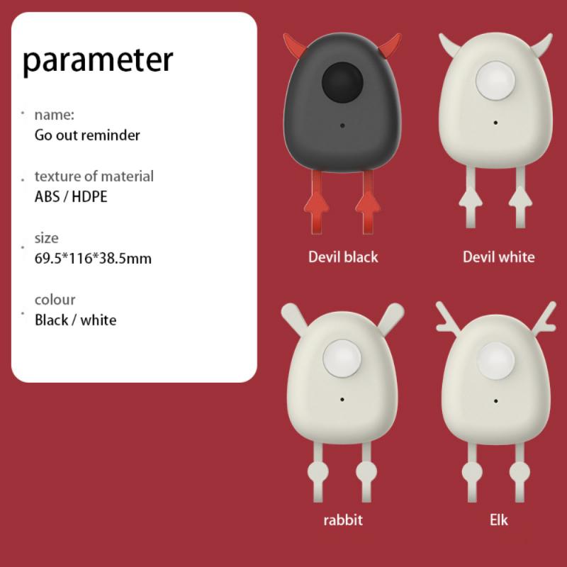 Cartoon Elf Sensor Voice Reminder Schlüsselhaken | Karnz