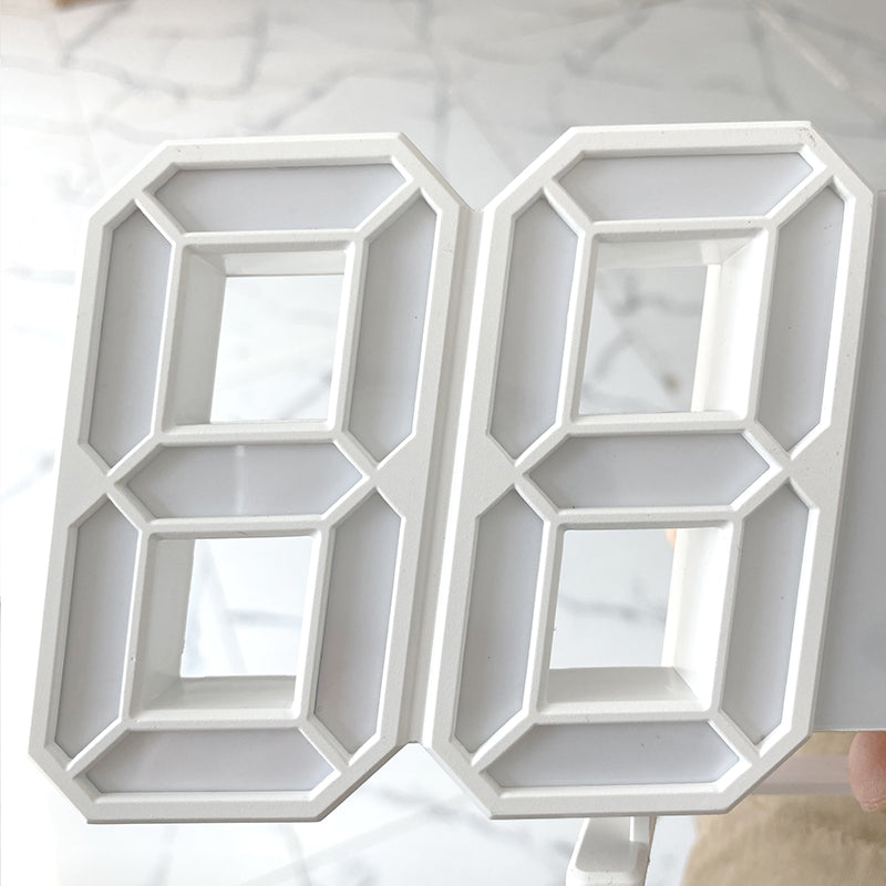 3D LED Moderne Digitale Alarm Wand Uhr | Karnz