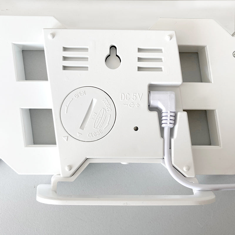 3D LED Moderne Digitale Alarm Wand Uhr | Karnz