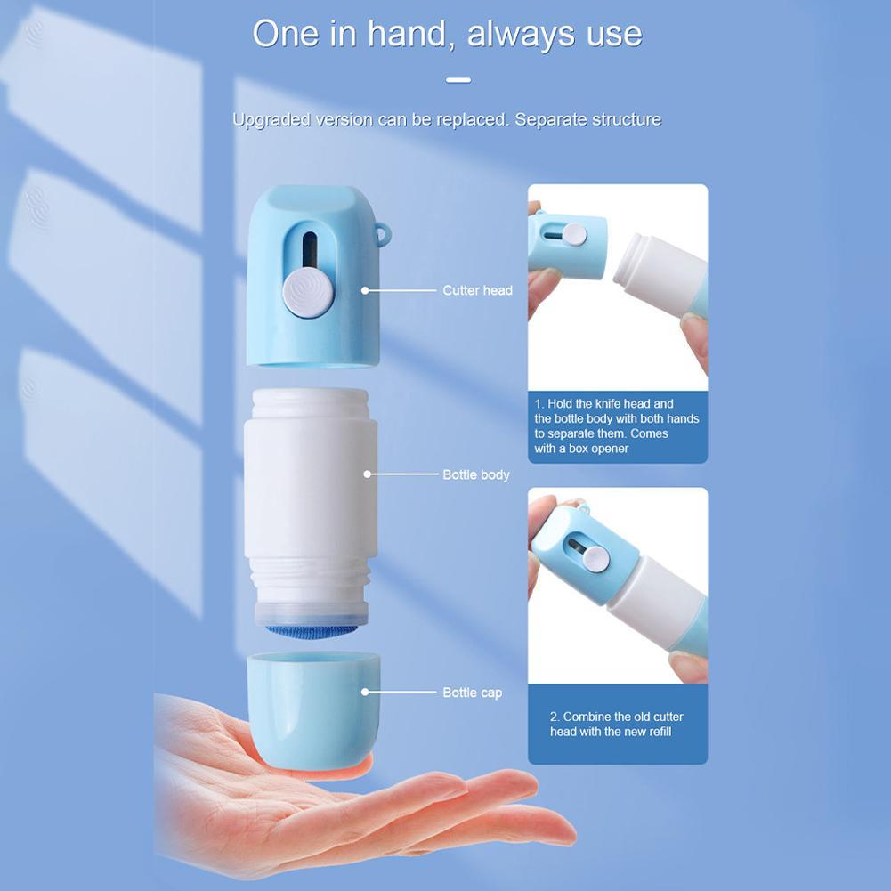 Unboxing-Messer Thermopapier Radierer