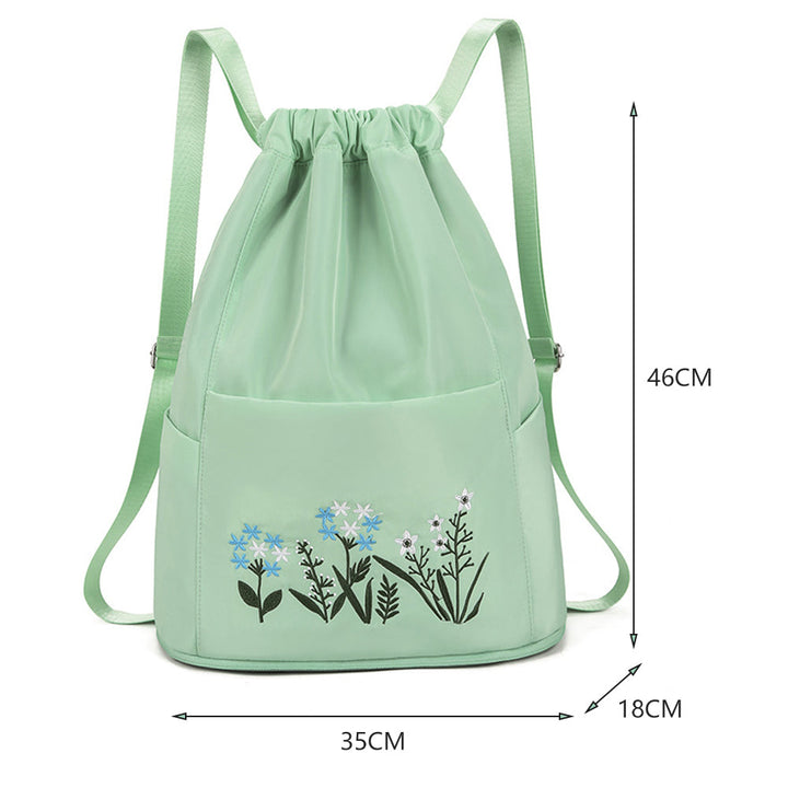 Blumen Wasserdicht Faltbare Große Reisetasche | Karnz