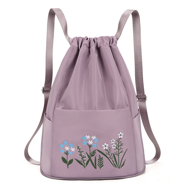 Blumen Wasserdicht Faltbare Große Reisetasche | Karnz