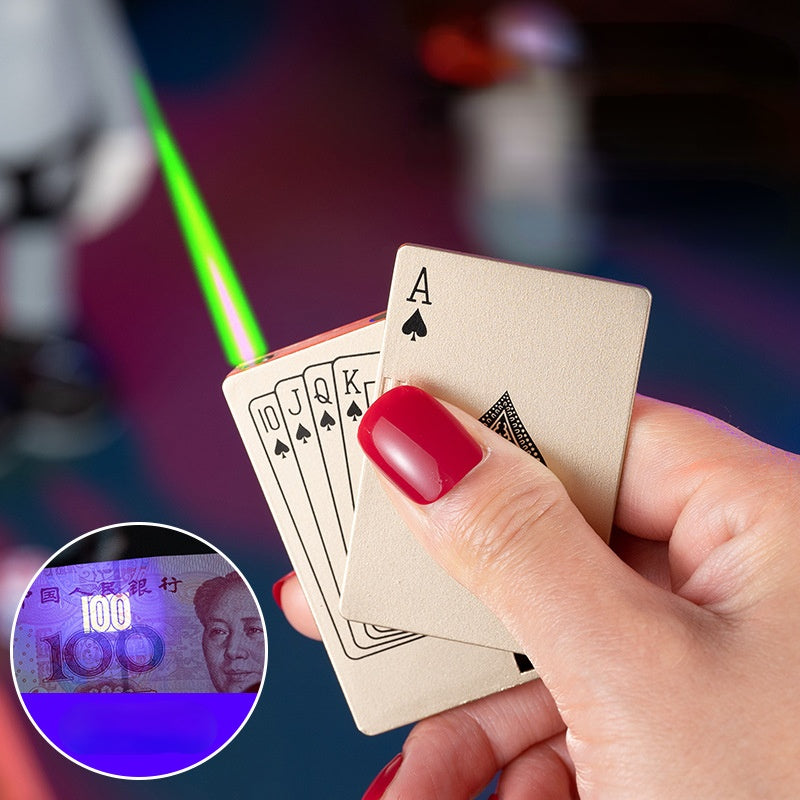 Spielkarten winddichter Feuerzeug | Karnz