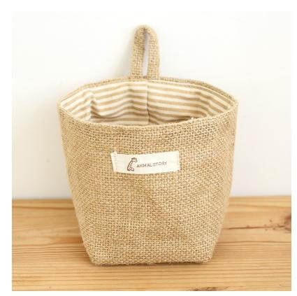 Zakka Stil Baumwoll Aufbewahrungsbox