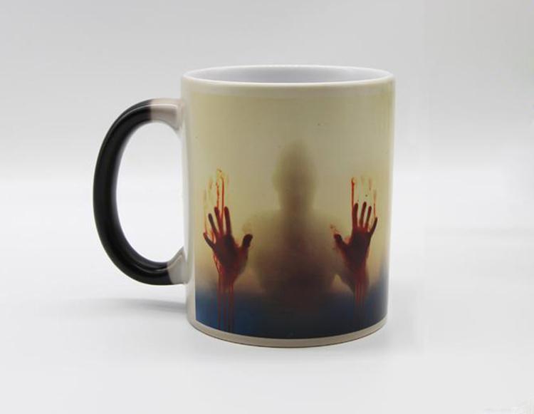 Wärmeempfindliche blutige Hände Tasse | Karnz