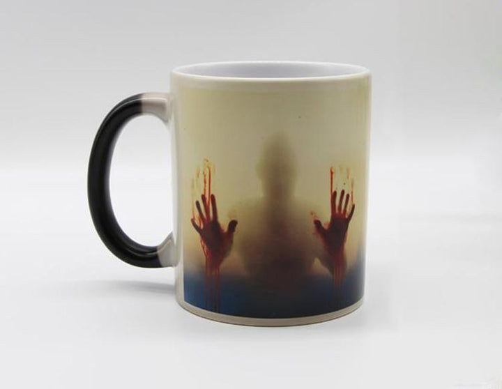 Wärmeempfindliche blutige Hände Tasse | Karnz