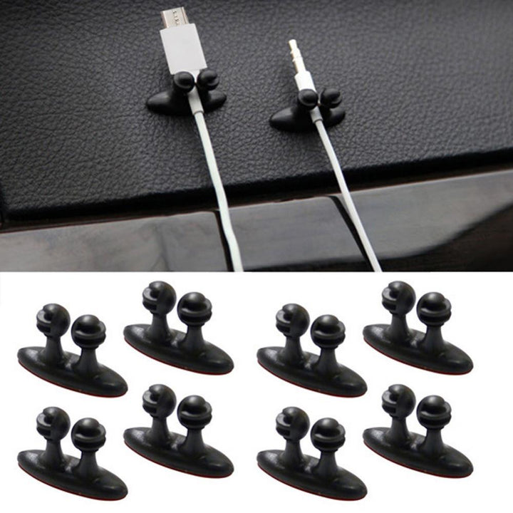 Auto-Kabelhalter Clips (8 Stück) | Karnz