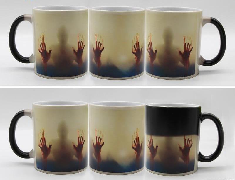 Wärmeempfindliche blutige Hände Tasse | Karnz