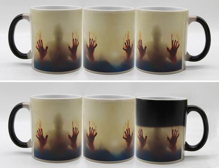 Wärmeempfindliche blutige Hände Tasse | Karnz
