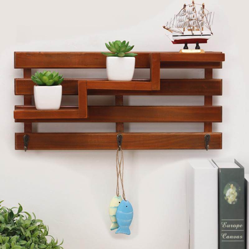 Handgefertigte Holzboxen Regalorganizer | Karnz