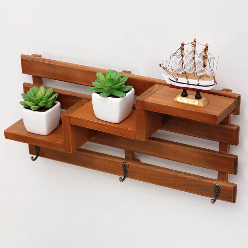 Handgefertigte Holzboxen Regalorganizer | Karnz