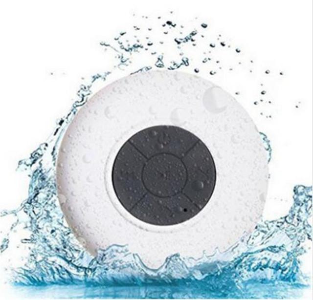 Mini wasserdichte tragbare Dusch-Bluetooth-Lautsprecher mit Saugnapf | Karnz
