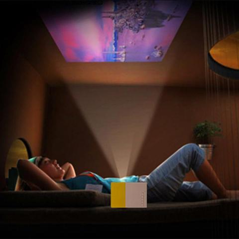 Projektierbar - LED Taschen-HD-Projektor | Karnz