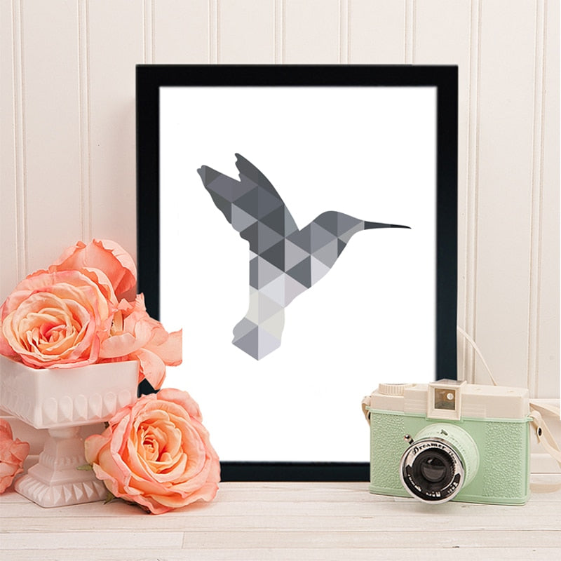 Nordischer Kolibri – Leinwandbild