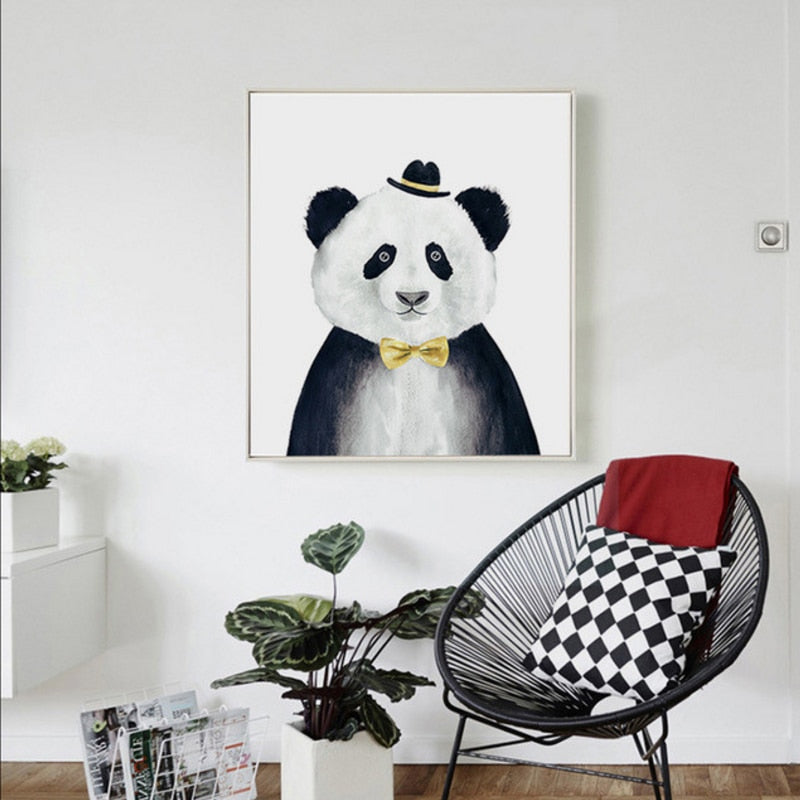 Tiere Skizze Menschliche Darstellung - Leinwand Wandkunst Malerei