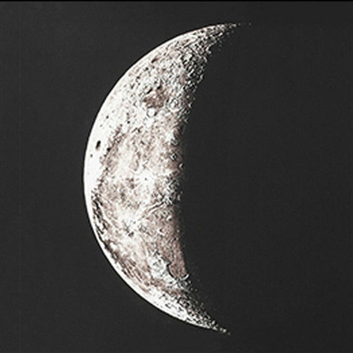 Mondphasen Leinwandgemälde Kunstposter - Leinwand Wandkunstgemälde