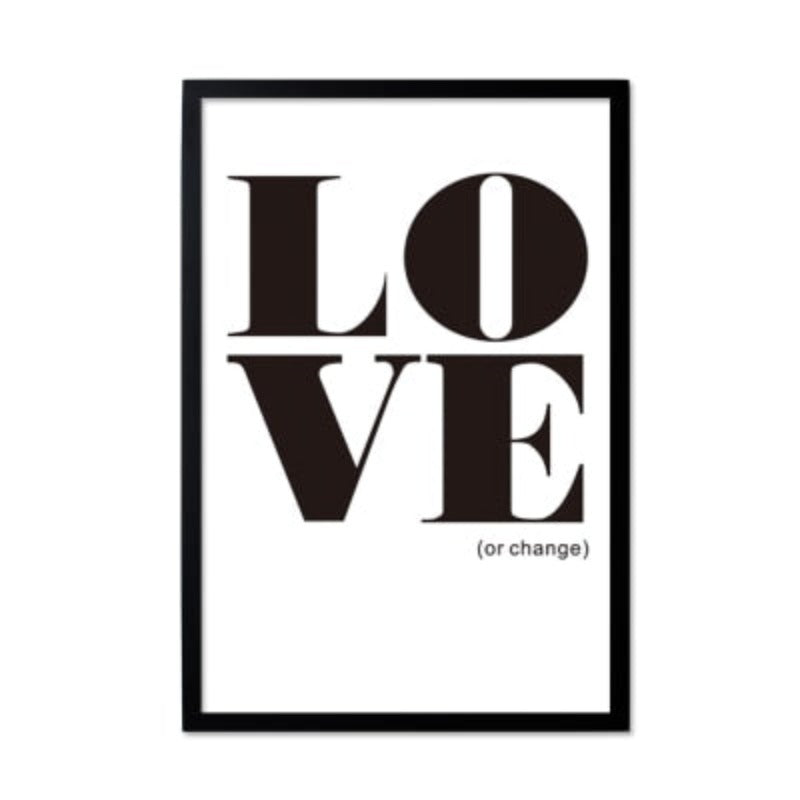 Inspirierende moderne Zitate – Leinwandbild