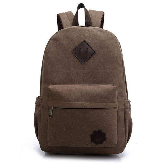 Karnz | Macbook Air Pro Herren Retro Laptop Tasche Laptop Rückseite Universal Cavans Laptop Notebook Rucksack Reise Laptop Tasche Hülle