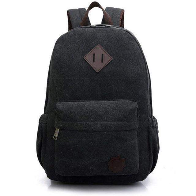 Karnz | Macbook Air Pro Herren Retro Laptop Tasche Laptop Rückseite Universal Cavans Laptop Notebook Rucksack Reise Laptop Tasche Hülle