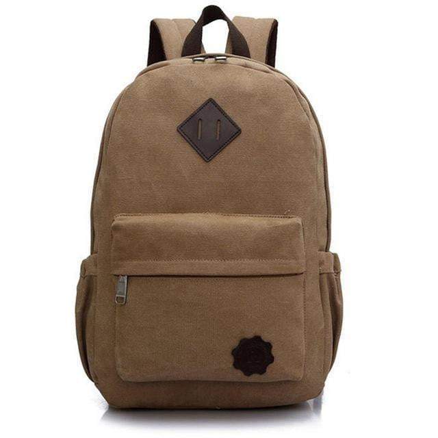 Karnz | Macbook Air Pro Herren Retro Laptop Tasche Laptop Rückseite Universal Cavans Laptop Notebook Rucksack Reise Laptop Tasche Hülle