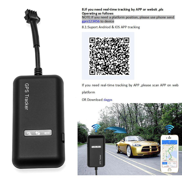 Karnz | GPS-Tracker für Auto oder andere Fahrzeuge, Lkw-GPS