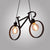 Moderne Fahrrad Nordischer Stil Tropfenlampe Kronleuchter | Karnz