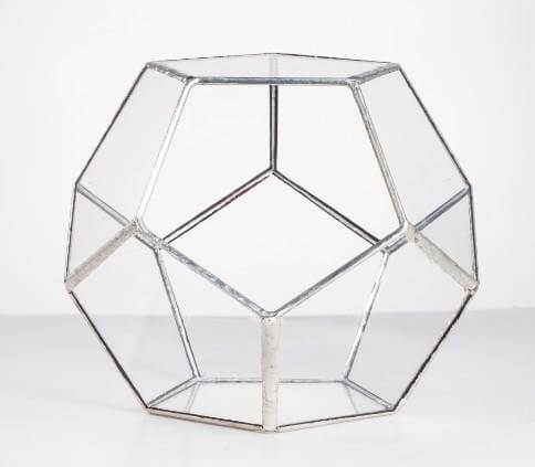 Geometrische Terrarium Glasvase | Karnz
