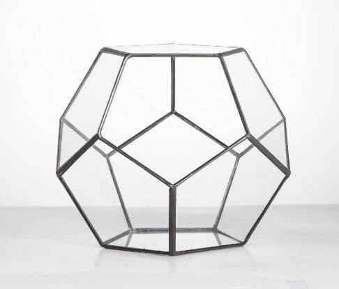 Geometrische Terrarium Glasvase | Karnz