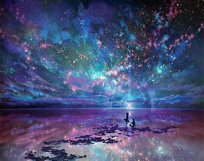 Der perfekte Nachthimmel - GemPaint-Kit | Karnz