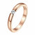 Einfacher Roségoldring | Karnz