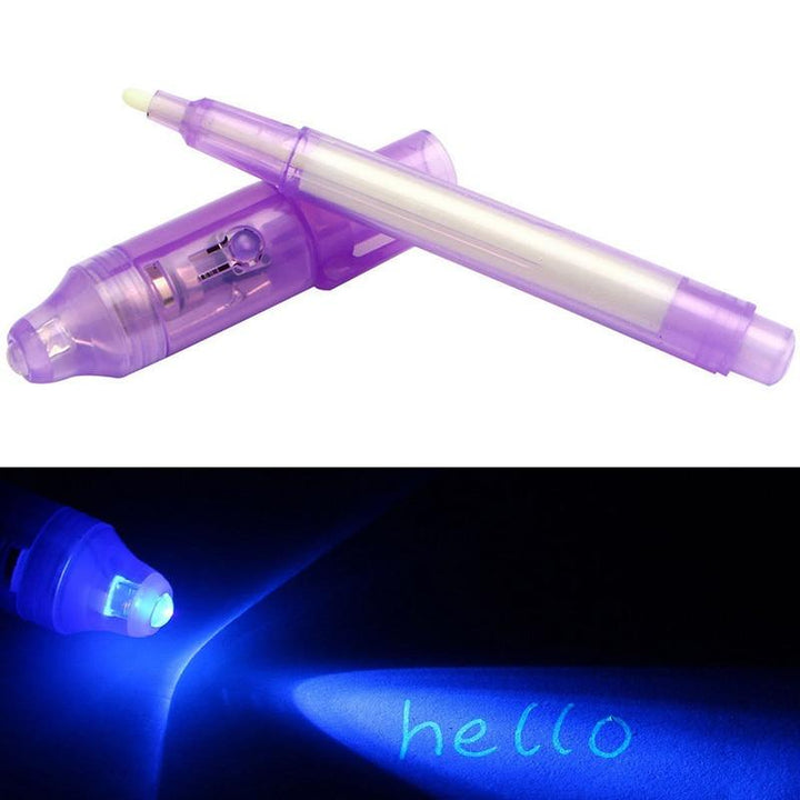 SecretTxt - 2 in 1 UV Schwarzlicht Unsichtbare Tinte Stift | Karnz